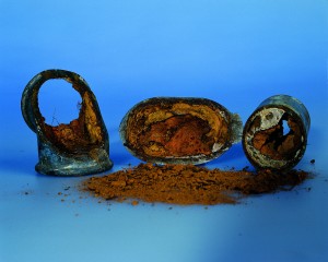 Tubería oxidada por inducción 